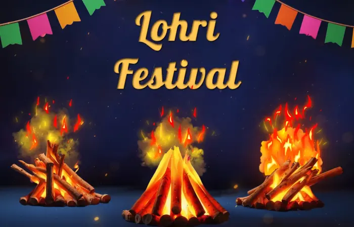 Happy Lohri Festival 3D Slideshow